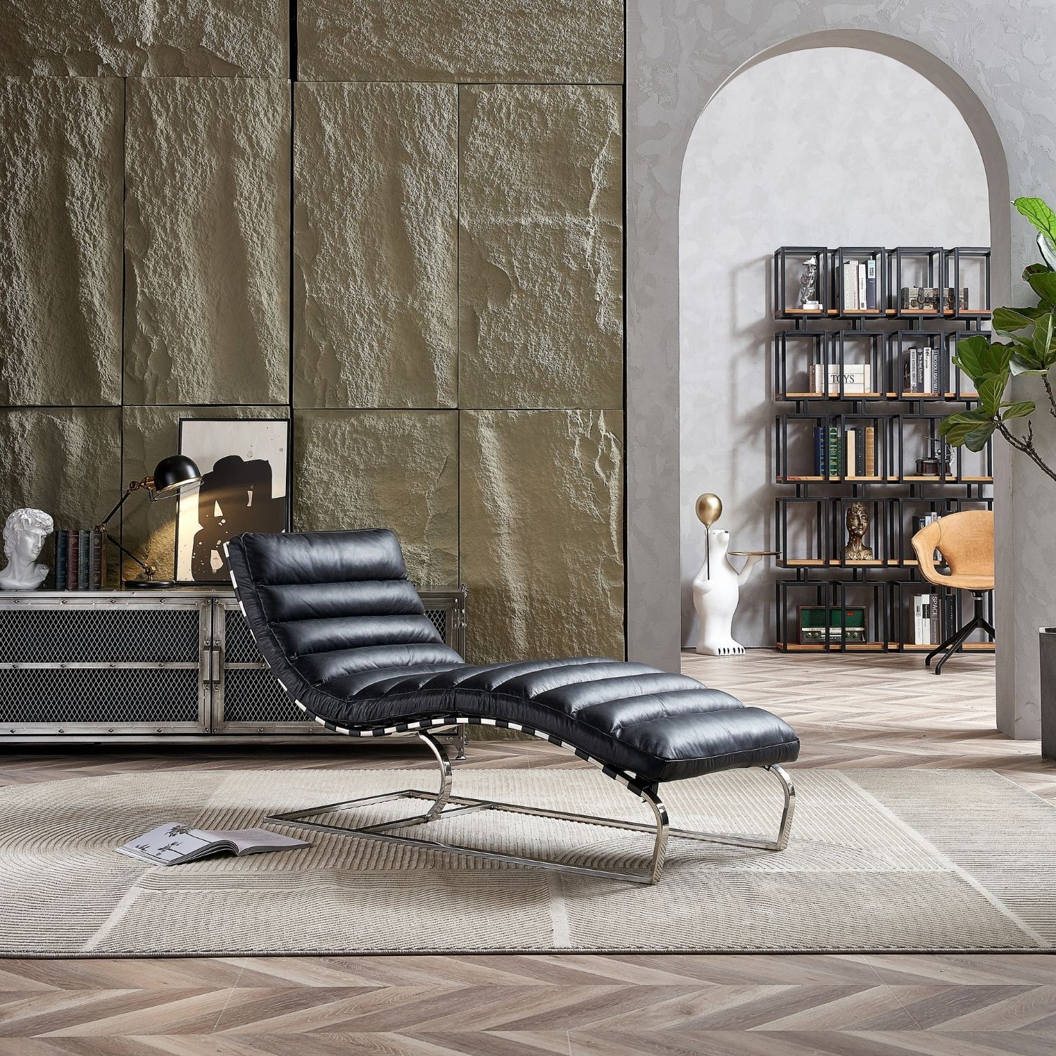 Elms Chaise Lounge Chair - Image 25