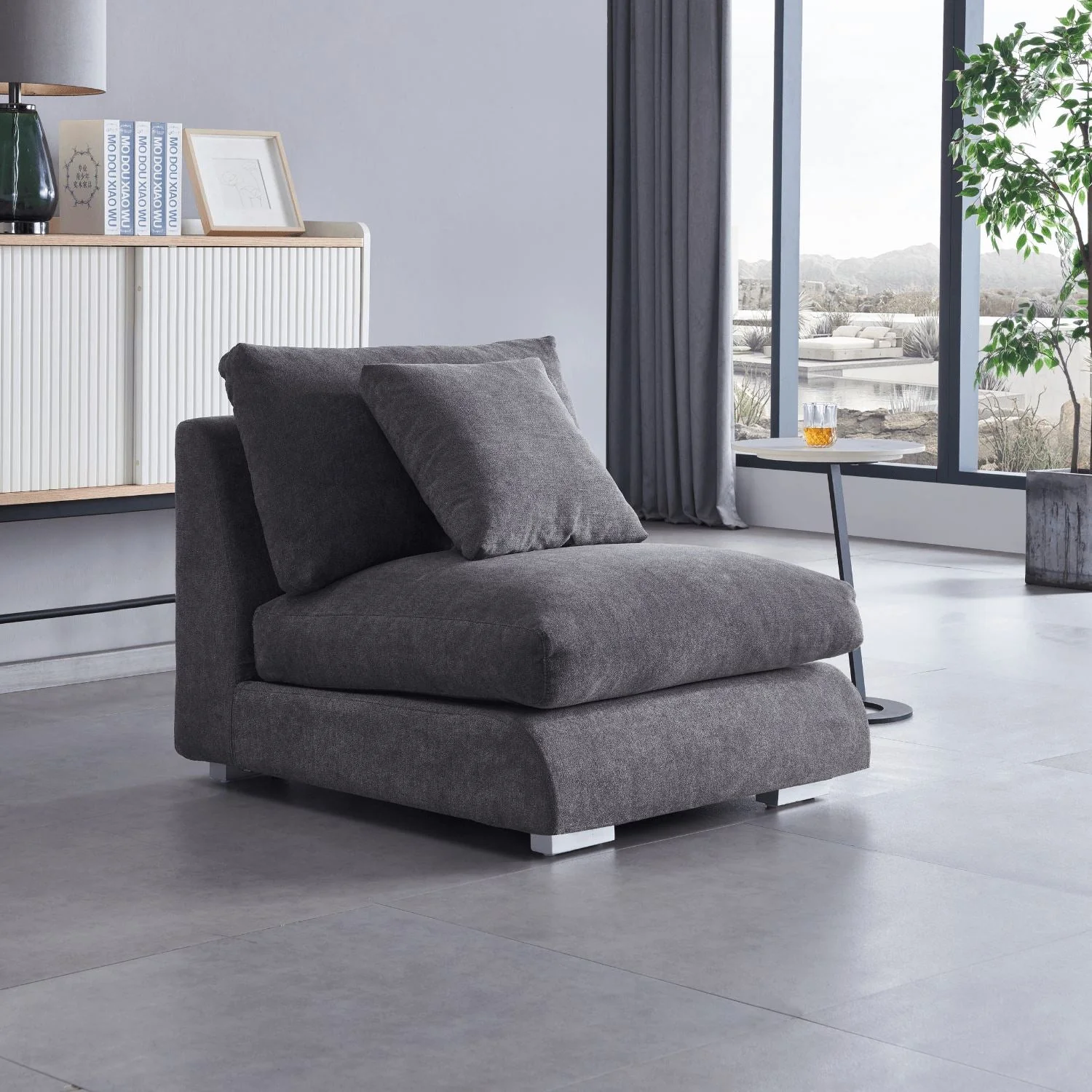 Feathers 1-Seater - Armless - Image 16