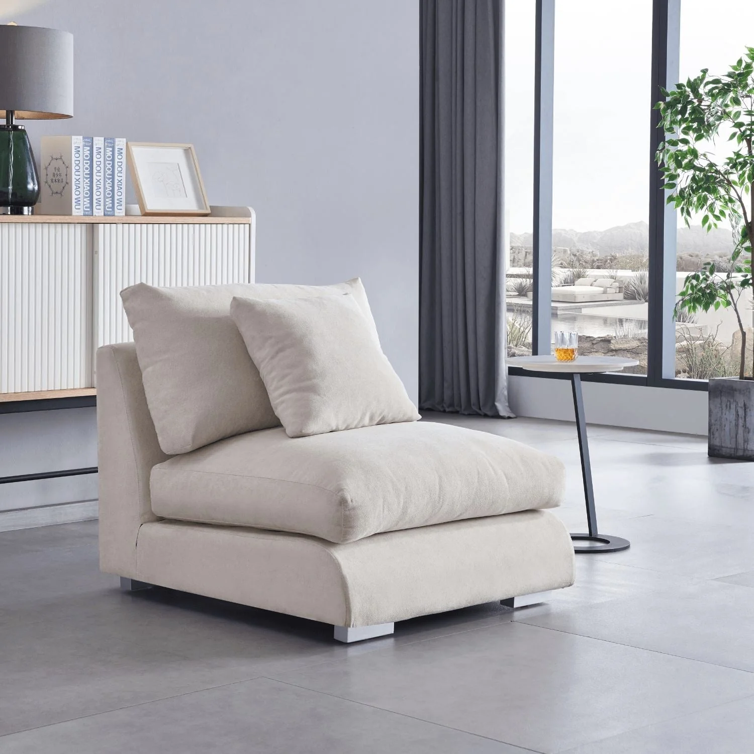 Feathers 1-Seater - Armless - Image 6