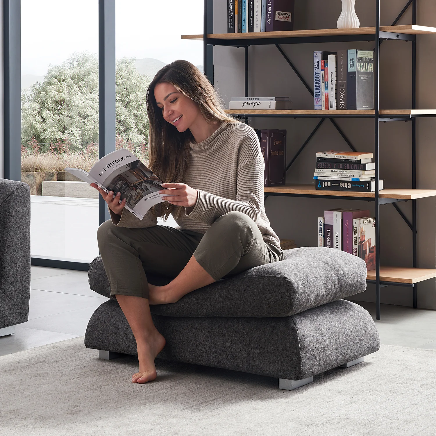 Feathers Ottoman - Image 14