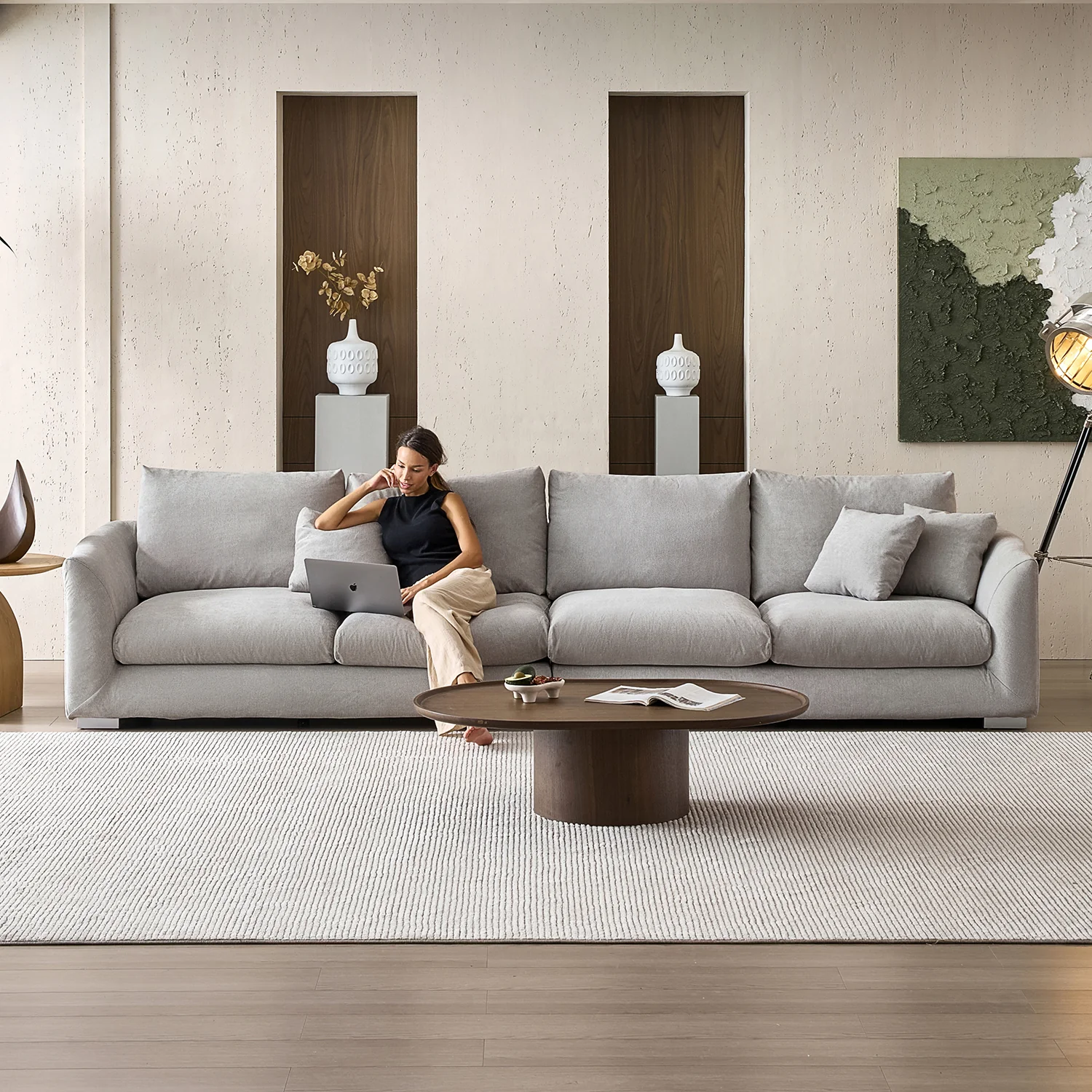 Feathers Sofa - Image 190