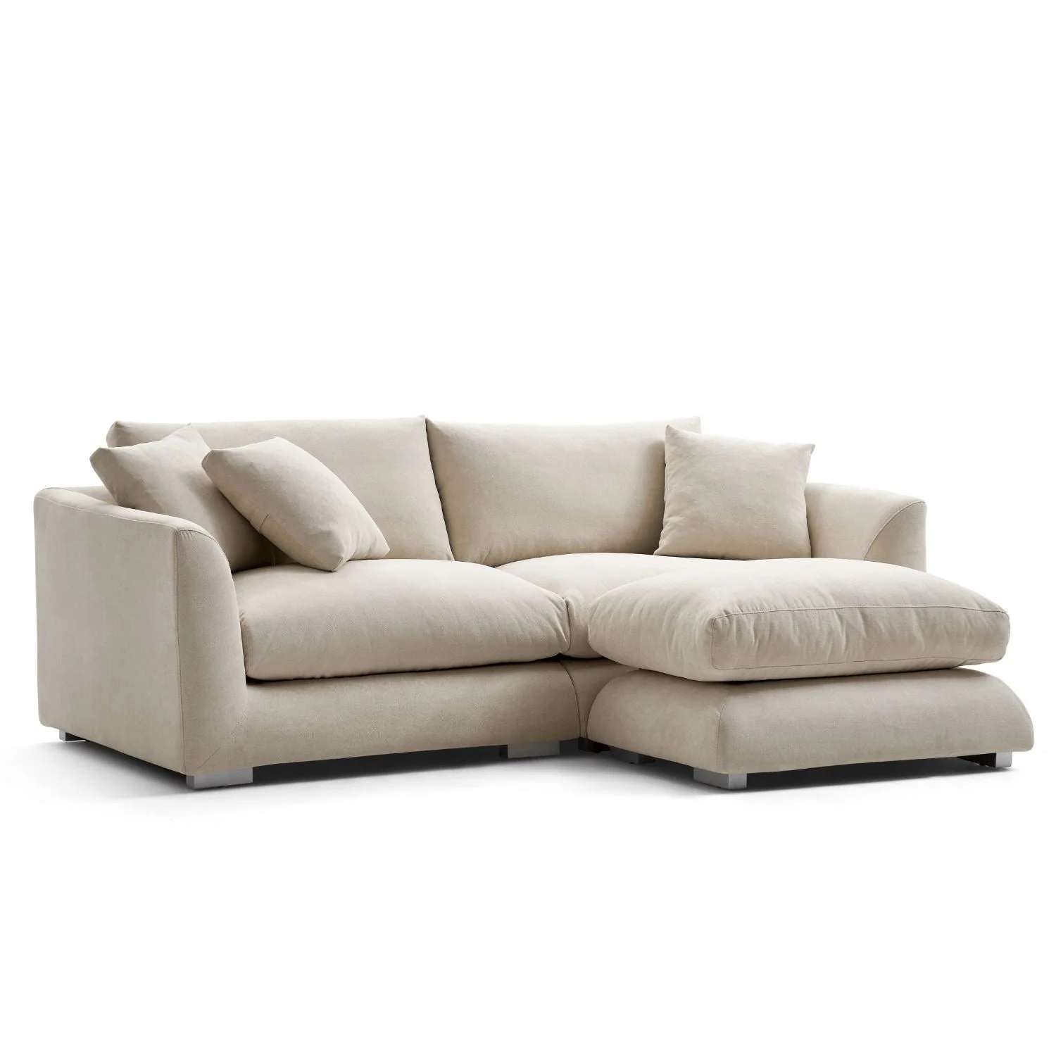 Feathers Sofa + Ottoman - Image 11