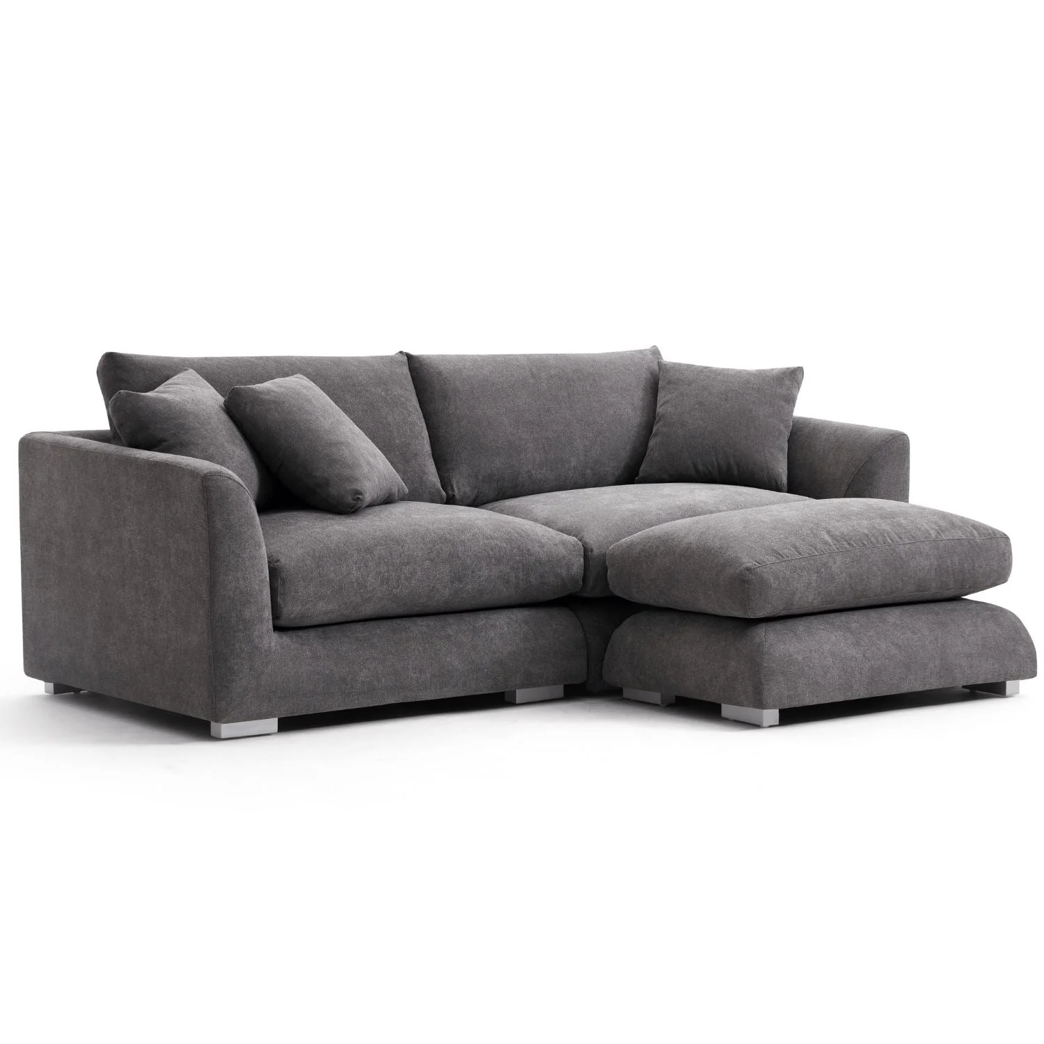 Feathers Sofa + Ottoman - Image 20