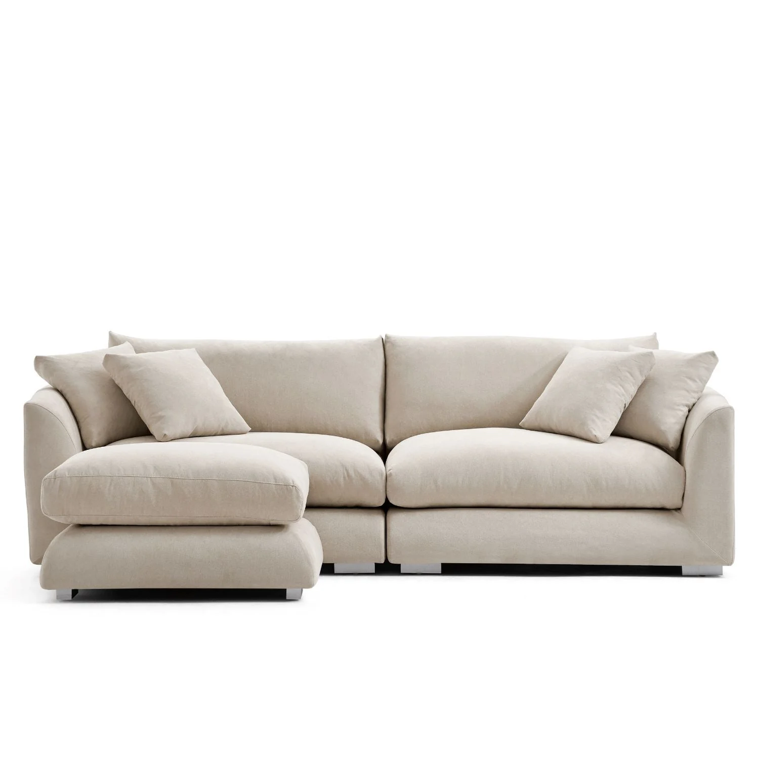 Feathers Sofa + Ottoman - Image 31