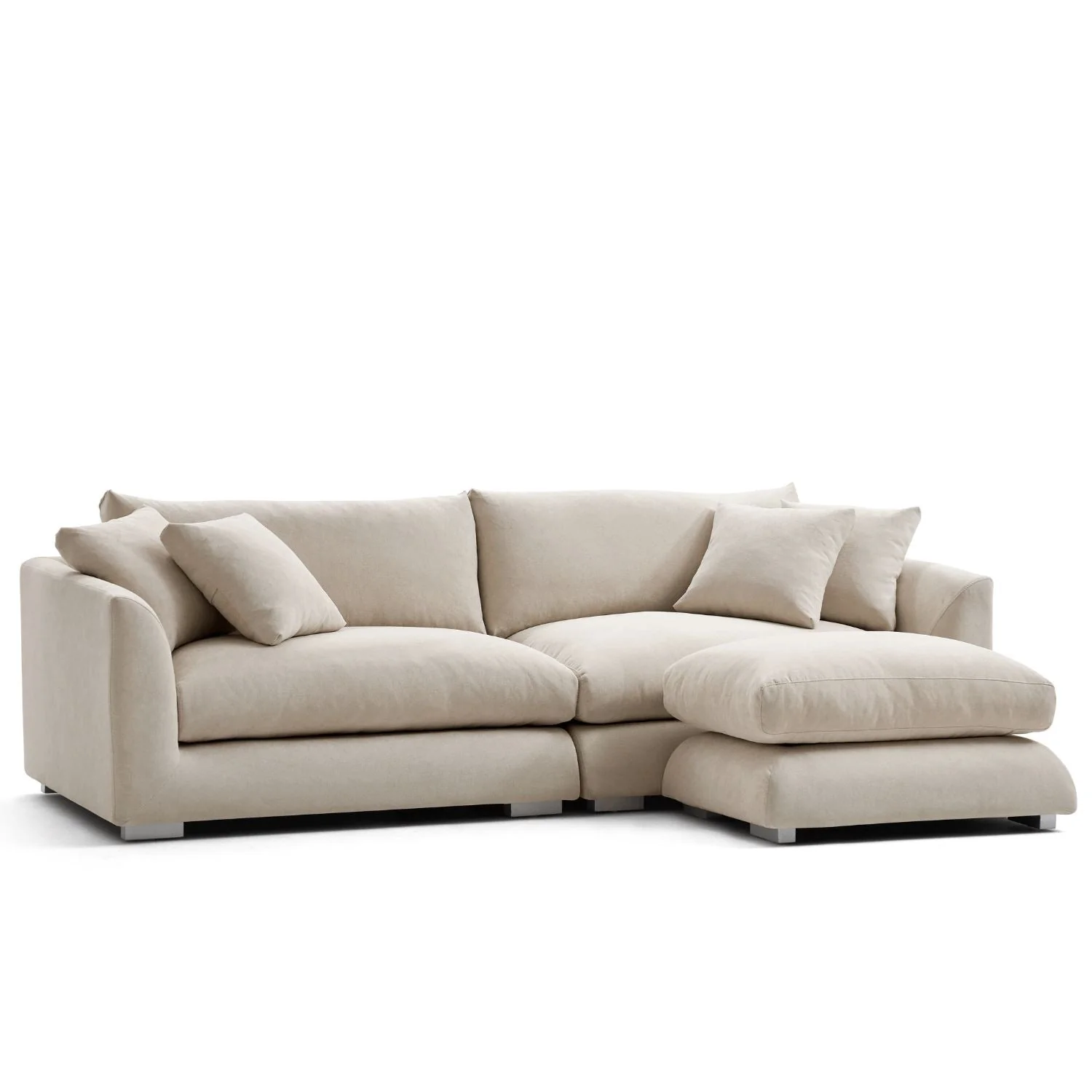 Feathers Sofa + Ottoman - Image 32