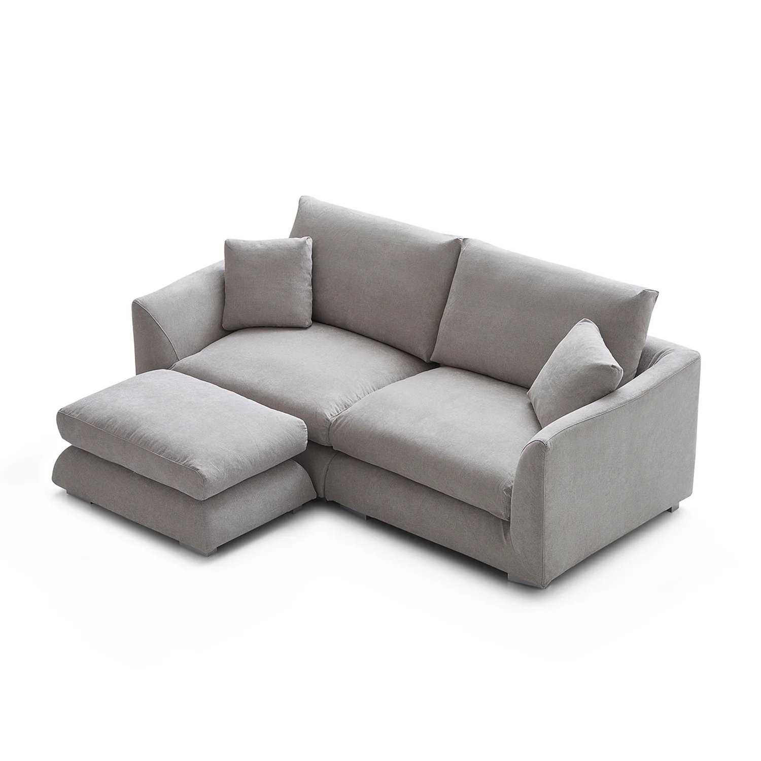 Feathers Sofa + Ottoman - Image 48