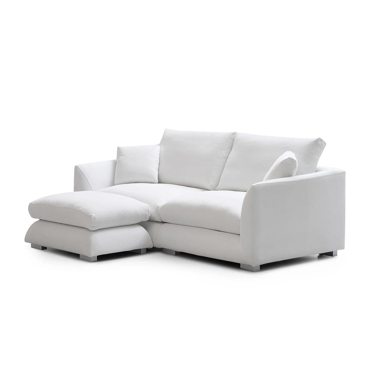 Feathers Sofa + Ottoman - Image 69