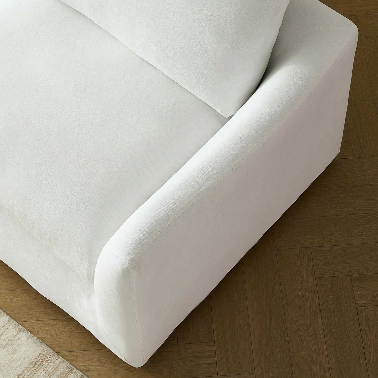 Feathers Sofa + Ottoman - Image 93