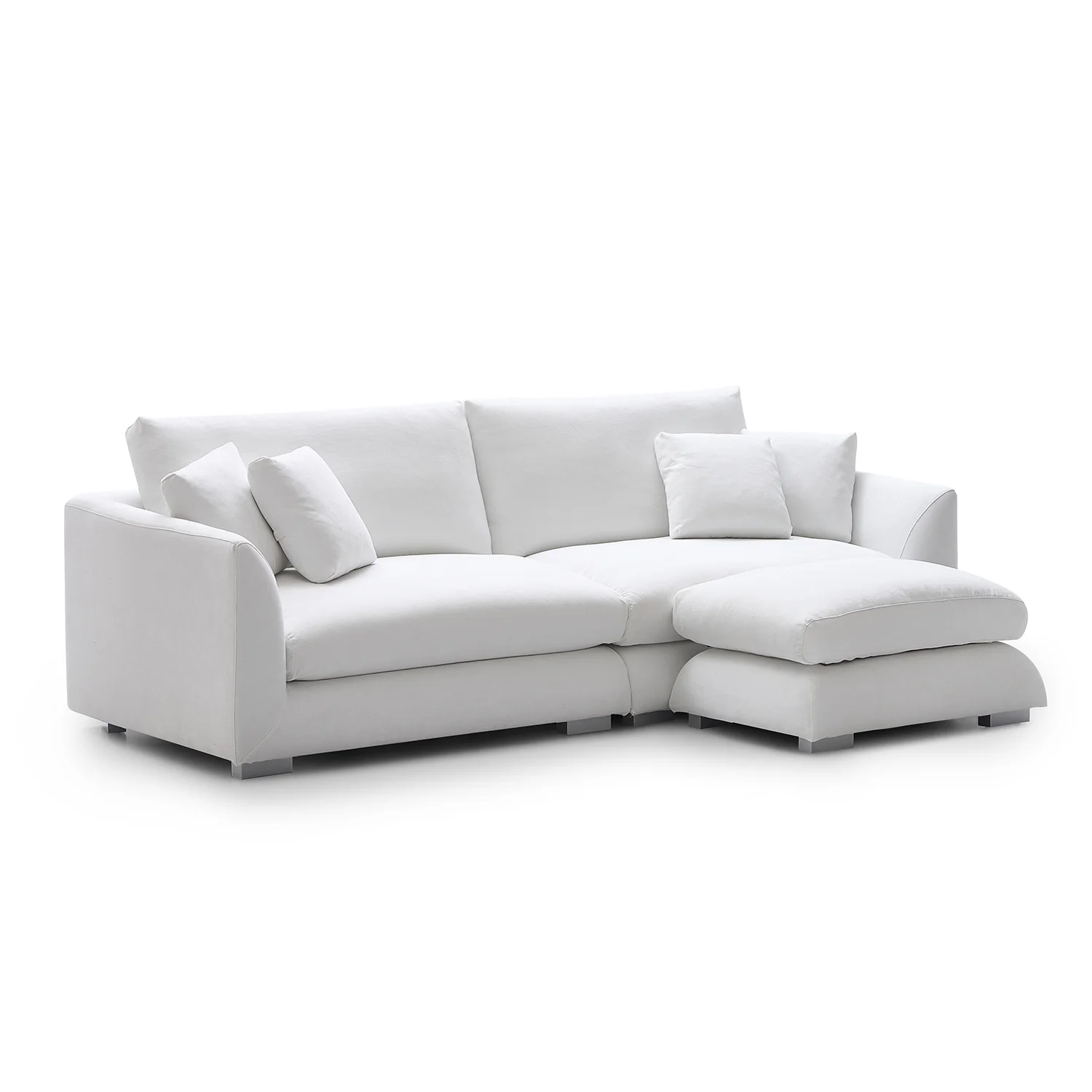 Feathers Sofa + Ottoman - Image 97