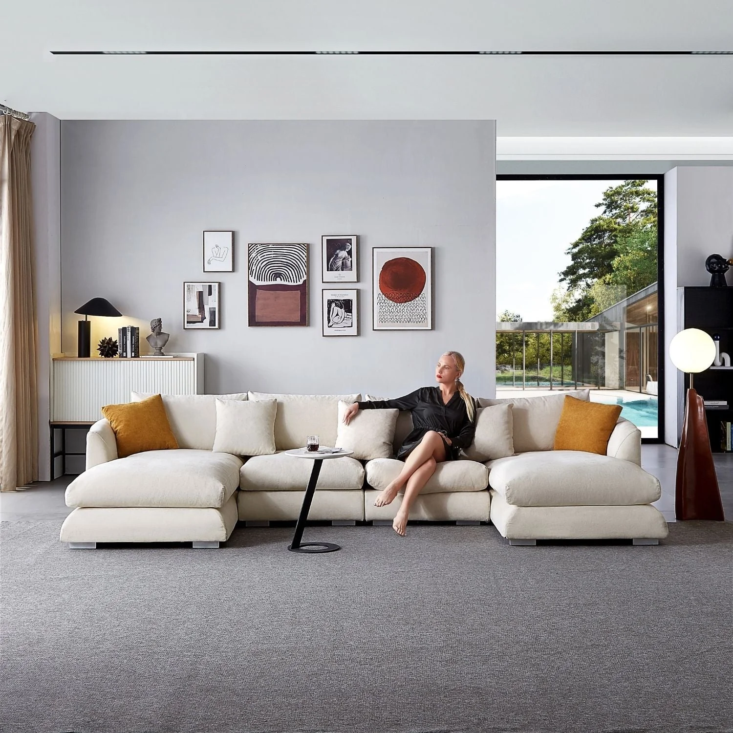 Feathers U-Sectional - Image 42