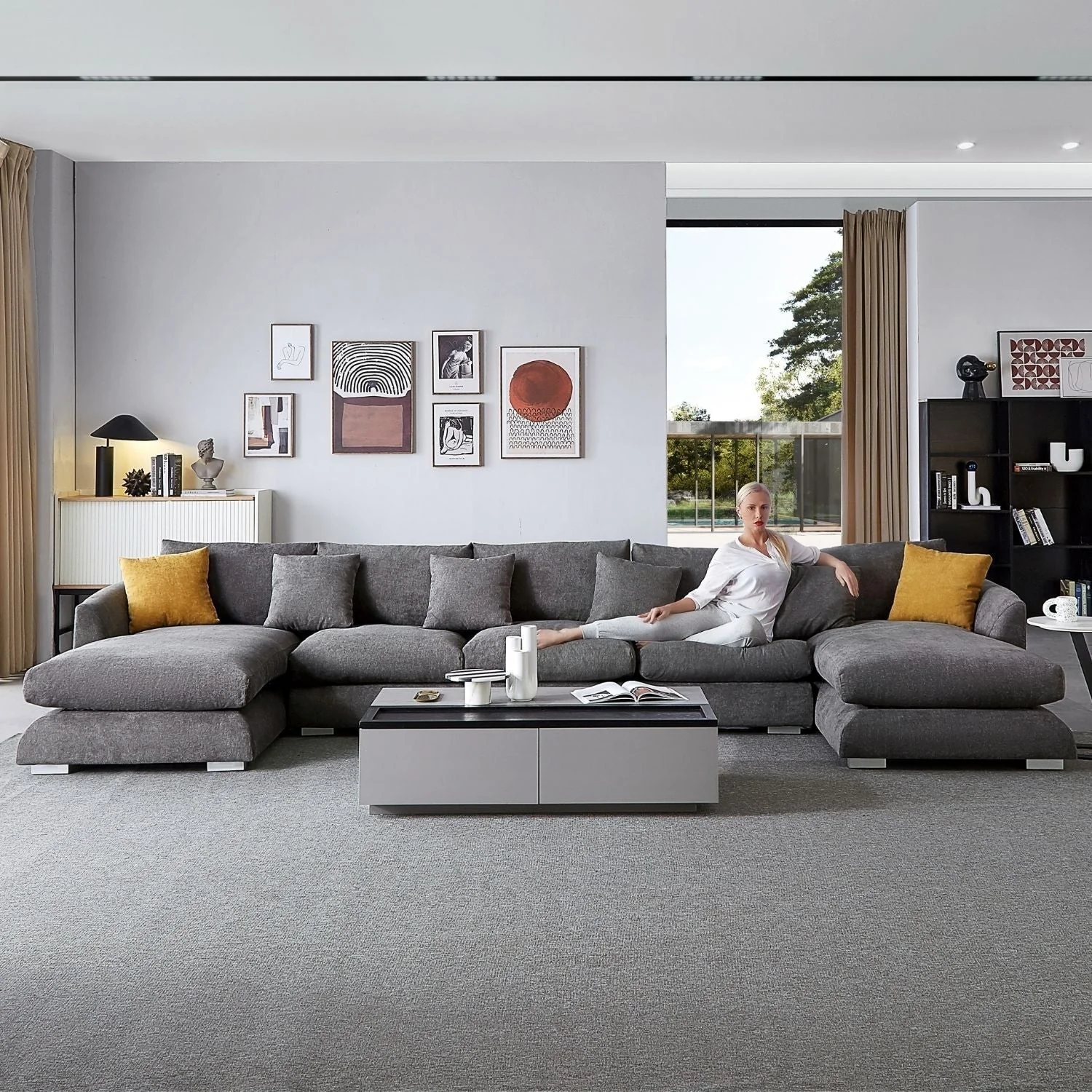 Feathers U-Sectional - Image 51