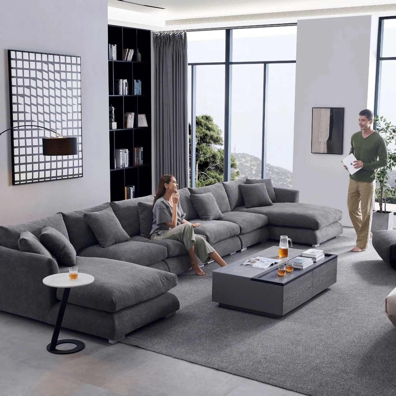 Feathers U-Sectional - Image 79