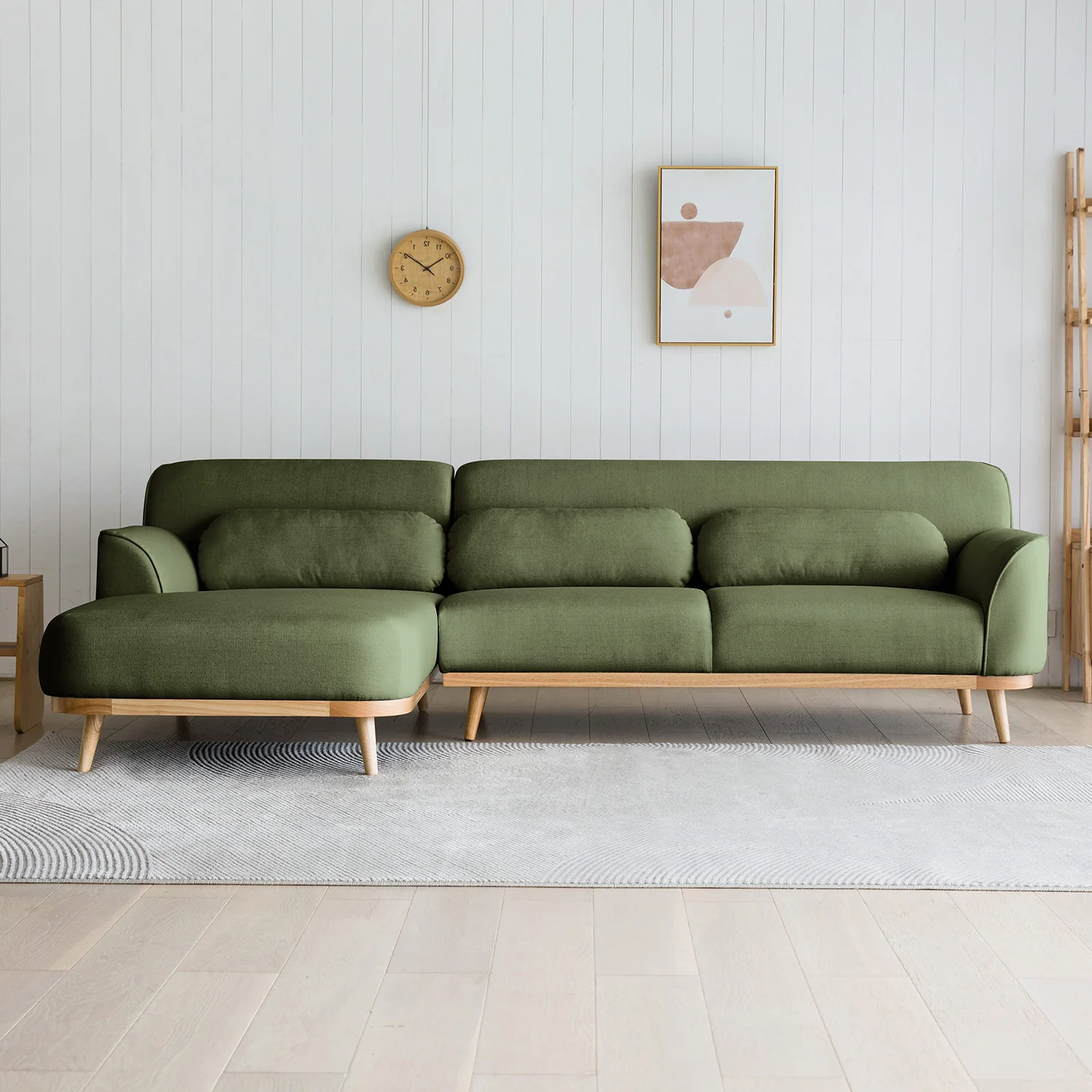 Solid Wood Sectional - Image 64