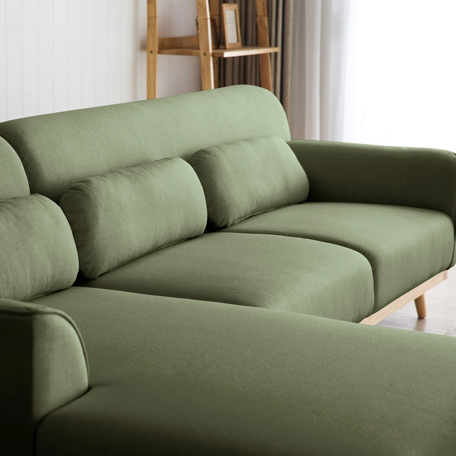 Solid Wood Sectional - Image 65