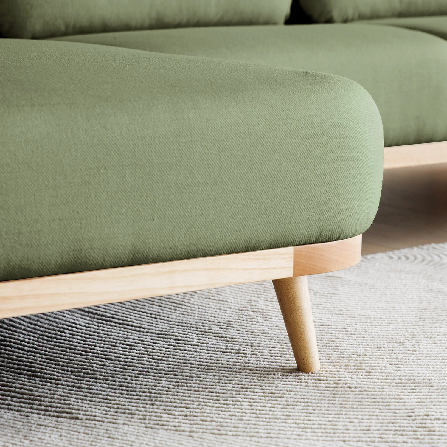 Solid Wood Sectional - Image 68