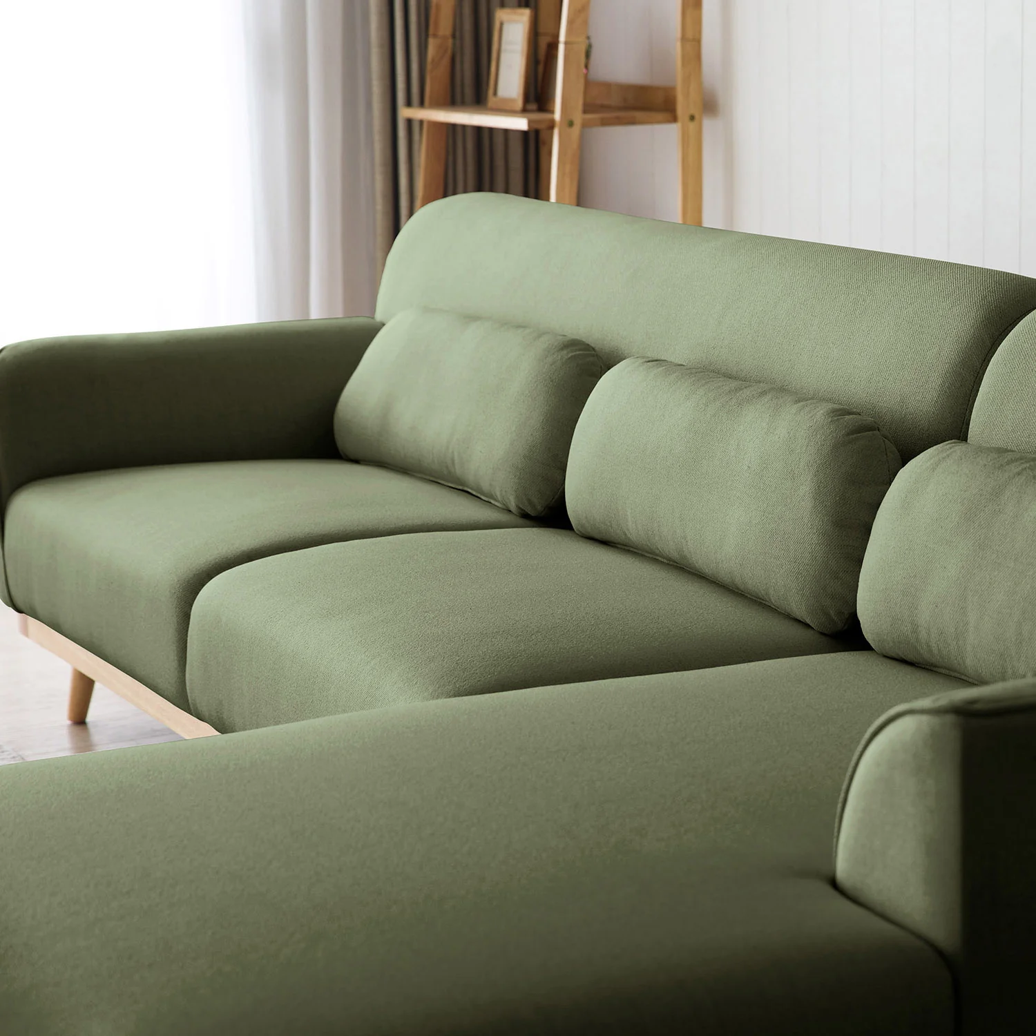 Solid Wood Sectional - Image 75