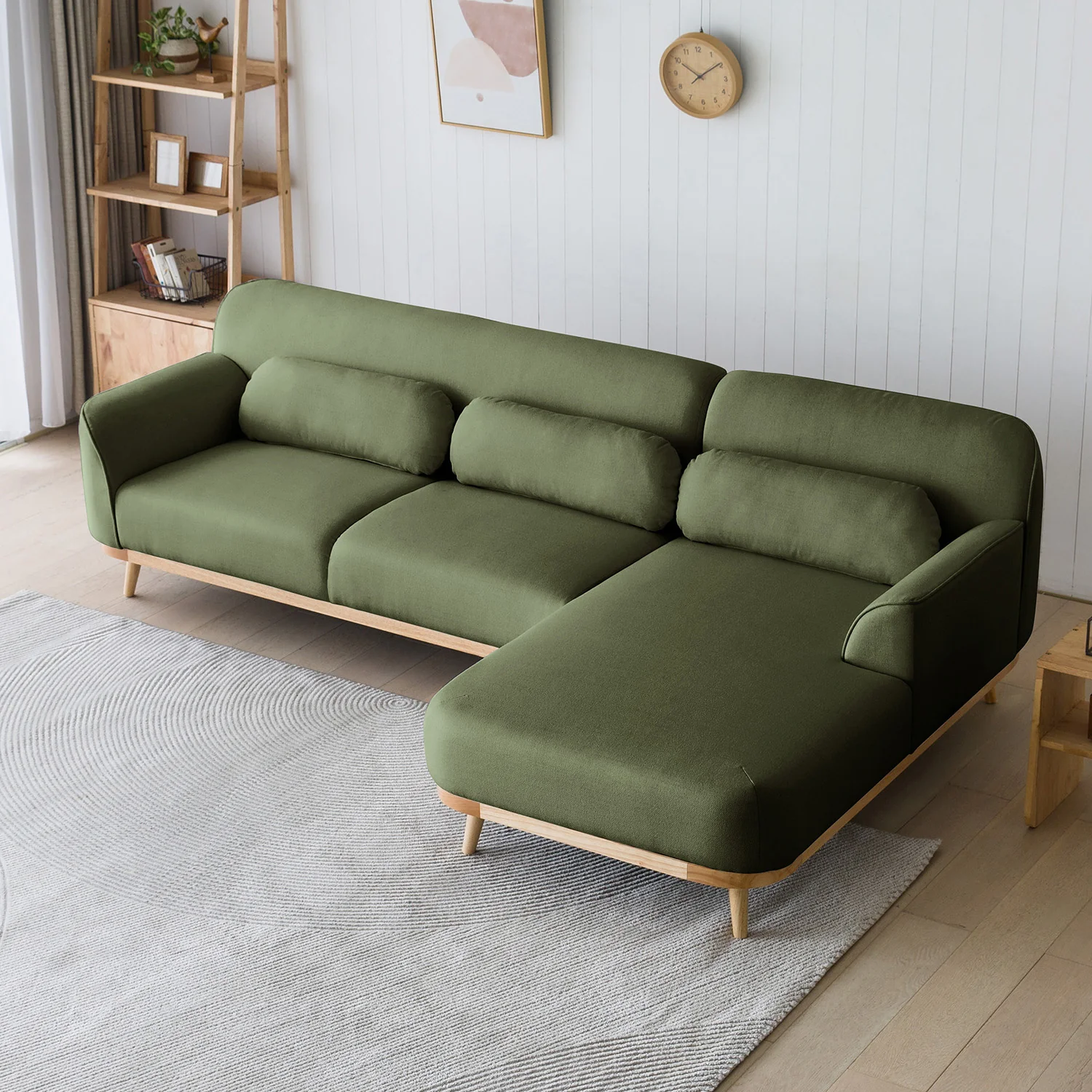 Solid Wood Sectional - Image 76