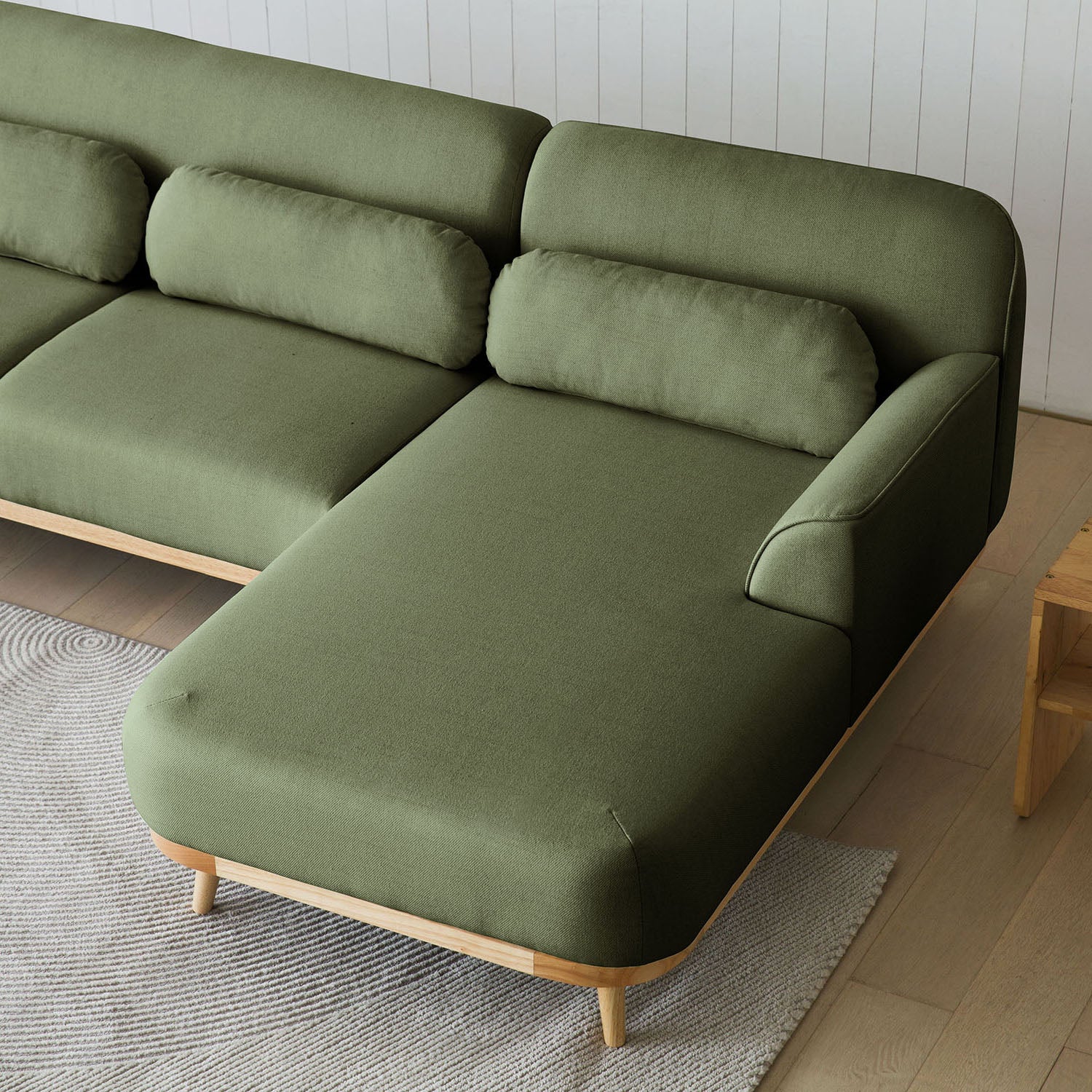 Solid Wood Sectional - Image 77