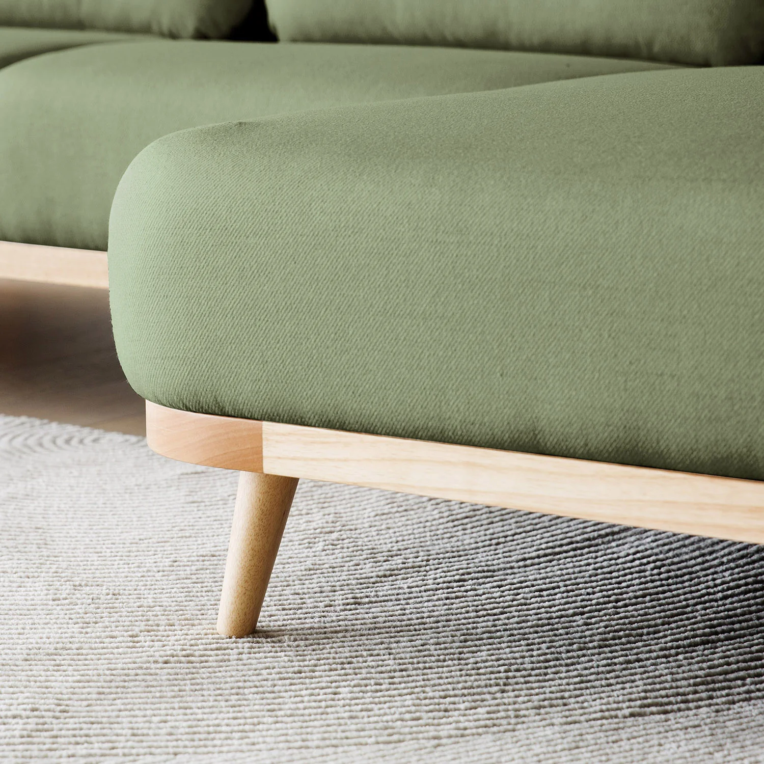 Solid Wood Sectional - Image 78